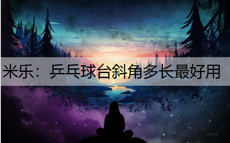 乒乓球台斜角多长最好用