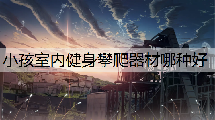 小孩室内健身攀爬器材哪种好